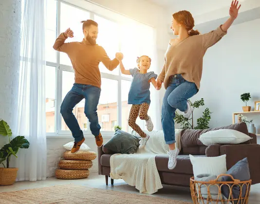 Passivhaus-Energie-Familie